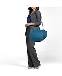 Pre-Owned Bottega Veneta Women's Intrecciato Leather Drawstring Shoulder Bag