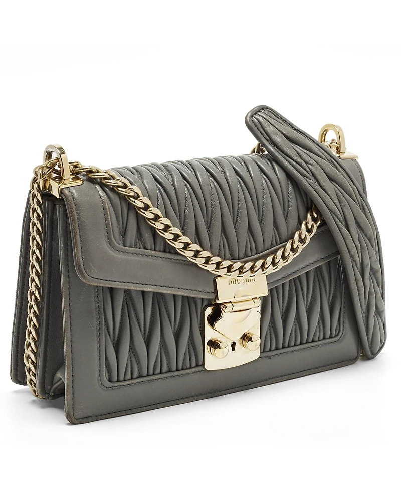 Pre-Owned Miu Miu Women's Leather Tote Bag
