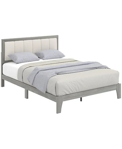 Slickblue Full Size Bed Frame with Sturdy Platform Design for Bedroom