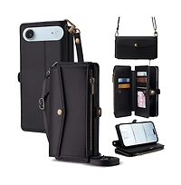 Artudatech Card-Holder Crossbody Wallet Case for iPhone 12-17