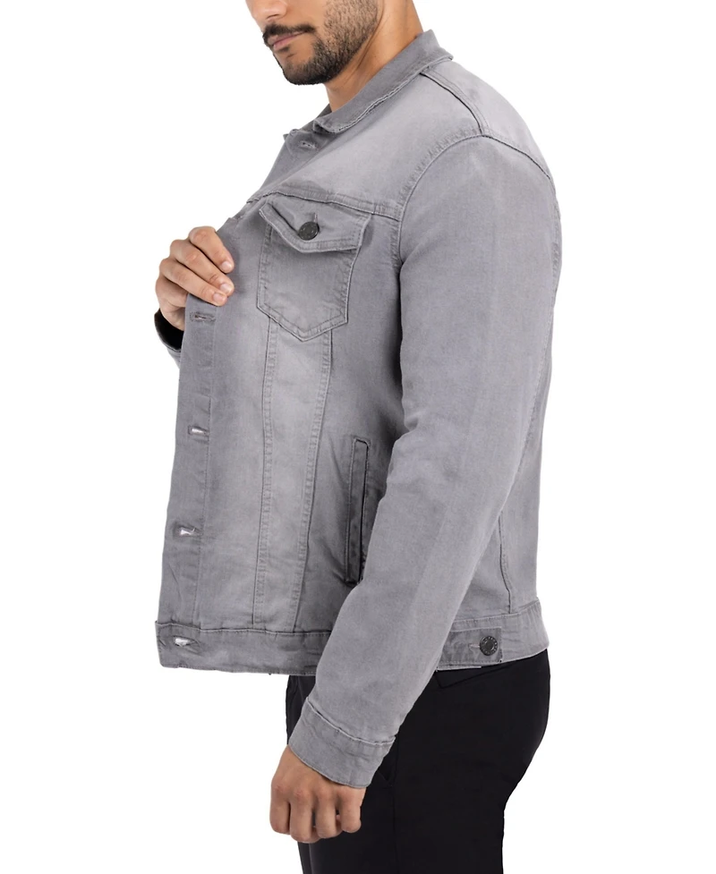 Men's Washed Denim Jacket
