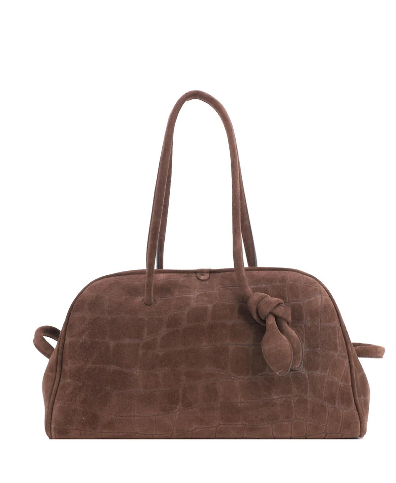 Pre-Owned Jacquemus The Turismo Bag Embossed Suede