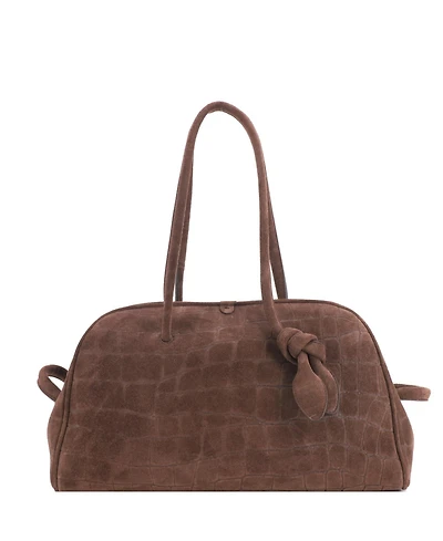 Pre-Owned Jacquemus The Turismo Bag Embossed Suede