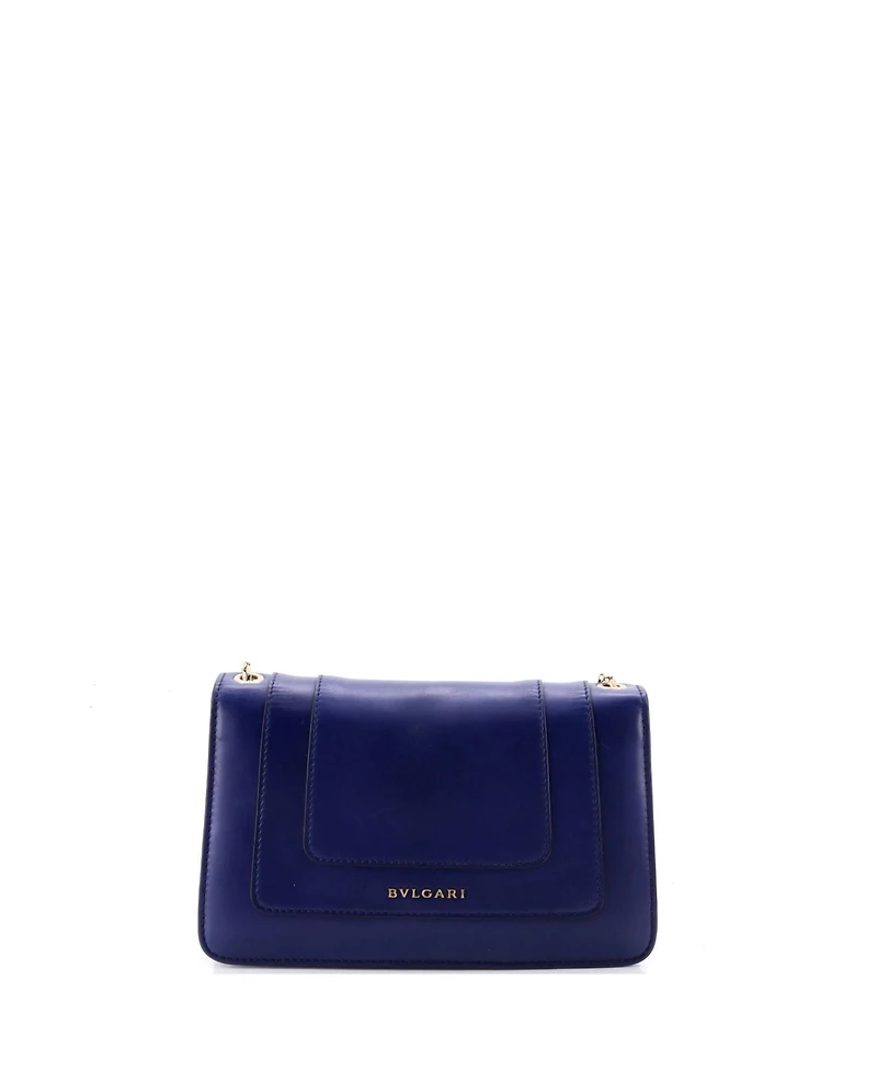 Pre-Owned Bvlgari Small Serpenti Crossbody Bag Leather
