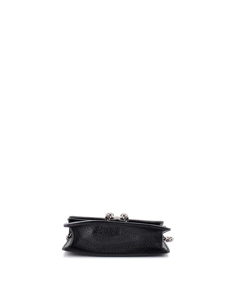 Pre-Owned Gucci Super Mini Dionysus Bag Gg Denim