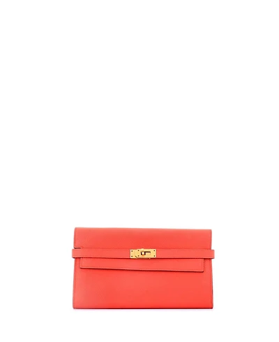Pre-Owned Hermes Long Kelly Epsom Wallet
