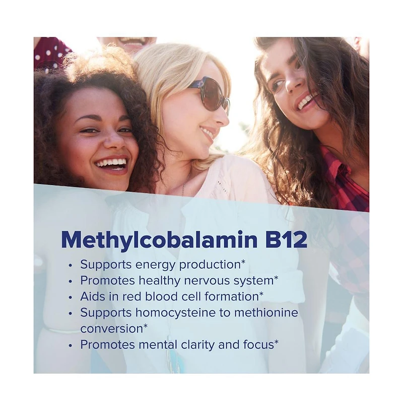 Superior Source No Shot Methylcobalamin B-12 1,000 mcg - Sublingual Tablets for Rapid Absorption