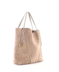 Pre-Owned Chloe Large Spin Tote Suede
