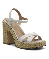 Charles by David Womens Rayna Chunky High Heel Sandal