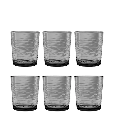 Abode Homewares Foundry Acrylic Drinking Glasses, Set of 6