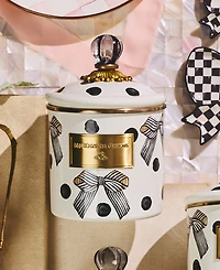 MacKenzie-Childs Pretty As A Bow Small Canister
