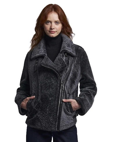 Blue Duck Women's Shearling Moto Jacket