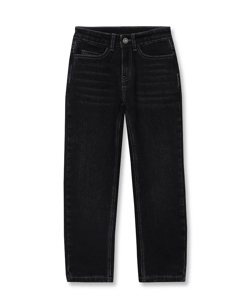 Lands' End Boys' 4-20 Relaxed Straight-Leg Denim Jeans