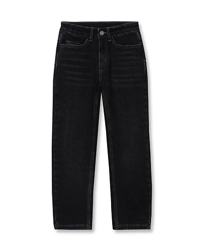 Lands' End Boys' 4-20 Relaxed Straight-Leg Denim Jeans