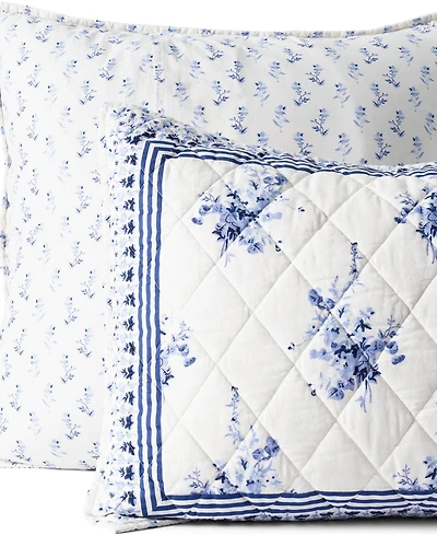 Lands' End Printed Cotton Pillow Sham