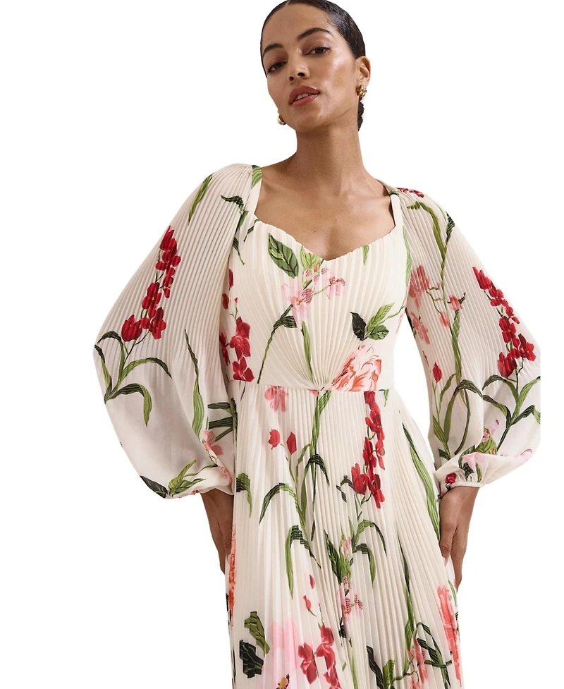 Phase Eight Women's Reanna Floral-Print Wedding Guest Maxi Dress