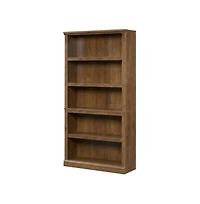 Bison Office Oiled Oak Finish Bookcase for Miscellaneous Storage with Open Shelving