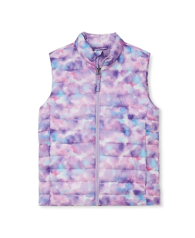 Lands' End Kids FeatherFree Insulated Packable Printed Vest