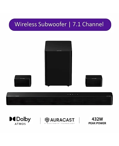 Ultimea Poseidon M100 7.1ch Dolby Atmos Sound Bar System