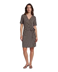 Masai Copenhagen Women's Raven V-Neck Short-Sleeve Wrap Dress