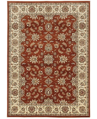 Closeout! Km Home Pesaro Meshed Brick 5' 5" x 7' 7" Area Rug
