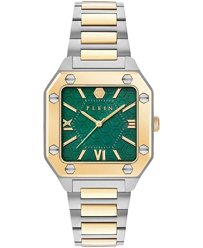 Philipp Plein Women's Plein Edge Two-Tone Stainless Steel Bracelet Watch, 34mm