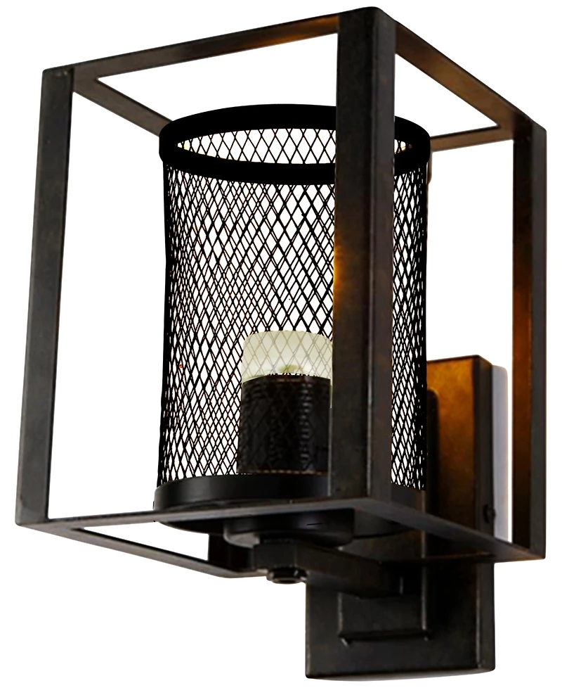 Dale Tiffany Dixon Bronze Wall Sconce