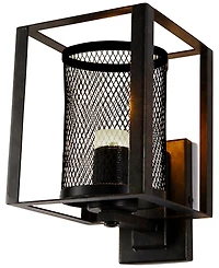 Dale Tiffany Dixon Bronze Wall Sconce