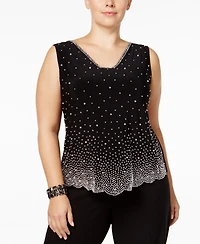 Msk Plus Embellished Blouse