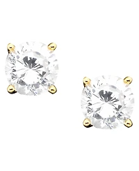 Giani Bernini 18k Gold over Sterling Silver Cubic Zirconia Stud Earrings (1 ct. t.w.)