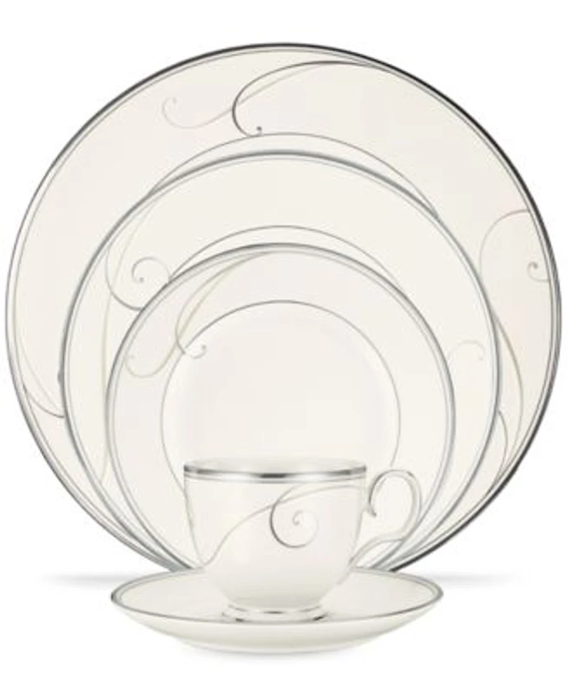 Noritake Platinum Wave Dinnerware Collection