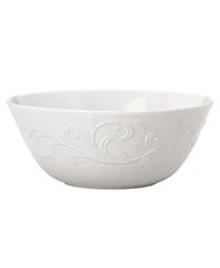 Lenox Dinnerware, Opal Innocence Carved All Purpose Bowl