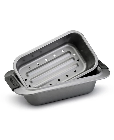 Anolon Advanced 9" x 5" Loaf Pan with Drip Pan Insert