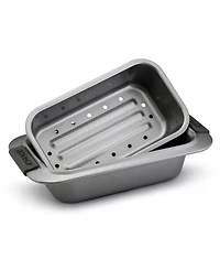 Anolon Advanced 9" x 5" Loaf Pan with Drip Pan Insert
