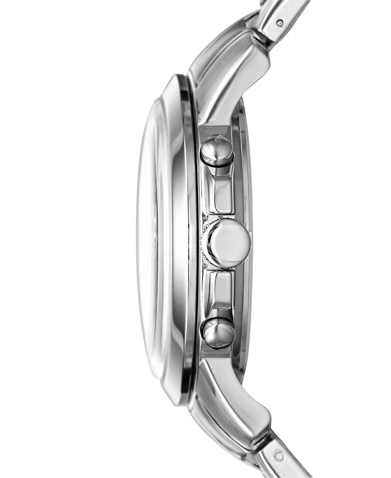 Fossil Men's Chronograph Grant Stainless Steel Bracelet Watch 44mm FS4736