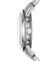 Fossil Men's Chronograph Grant Stainless Steel Bracelet Watch 44mm FS4736