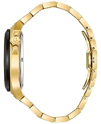 Bulova Men's Automatic Gold-Tone Stainless Steel Bracelet Watch 46mm 98A178