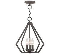 Livex Prism 3- Light Metal 14'' Pendant