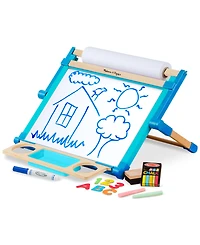 Melissa & Doug Double-Sided Magnetic Tabletop Easel