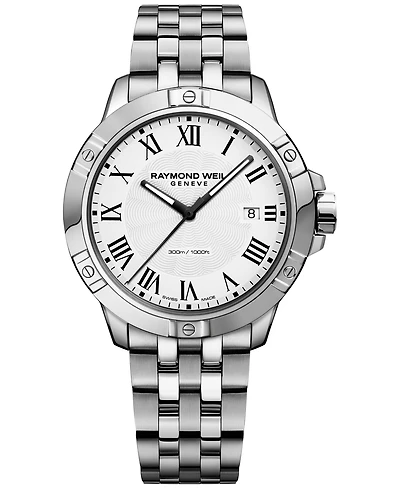 Raymond Weil Men's Swiss Tango Stainless Steel Bracelet Watch 41mm 8160-st-00300