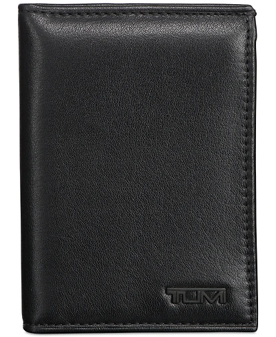 Tumi Men's Nappa Leather L-Fold Id Passcase