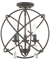 Livex Aria 3 Light 15" Pendant
