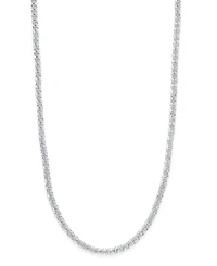 Giani Bernini 20" Sparkle Link Chain Necklace in Sterling Silver, Created for Macy's (Also in 18k Gold Over Sterling Silver)