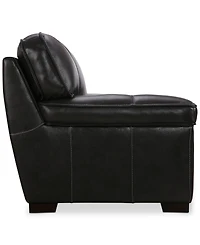 Myars 91" Leather Sofa, Created for Macy's