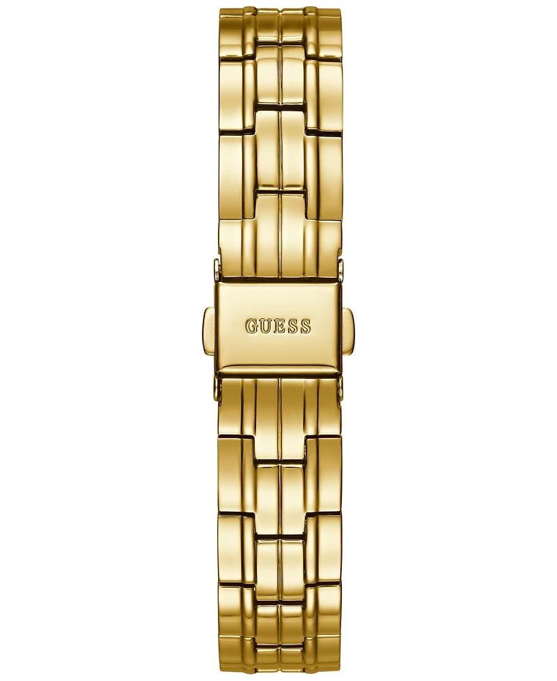 Guess Women's Gold-Tone Stainless Steel Bracelet Watch 30mm