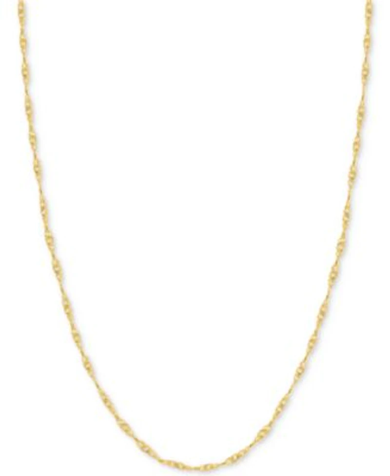 Italian Gold Singapore Link Chain 7 8mm Collection In 14k Gold
