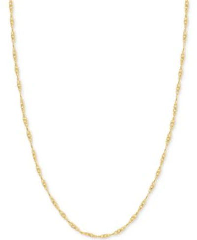 Italian Gold Singapore Link Chain 7 8mm Collection In 14k Gold
