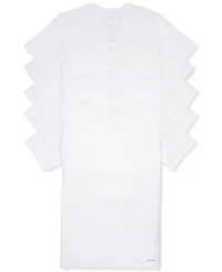 Calvin Klein Men's 5-Pack Cotton Classics V-Neck Undershirts, Created for Macy's