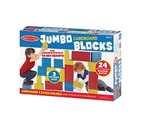 Melissa & Doug Jumbo Cardboard Blocks