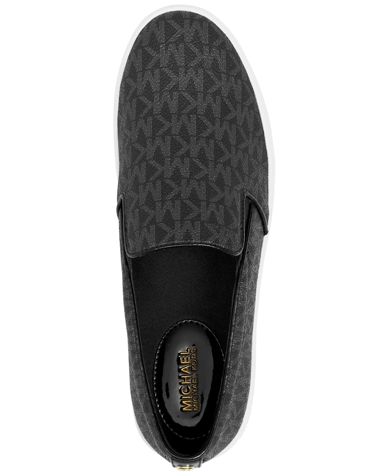 Michael Michael Kors Women's Keaton Slip-On Logo Sneakers